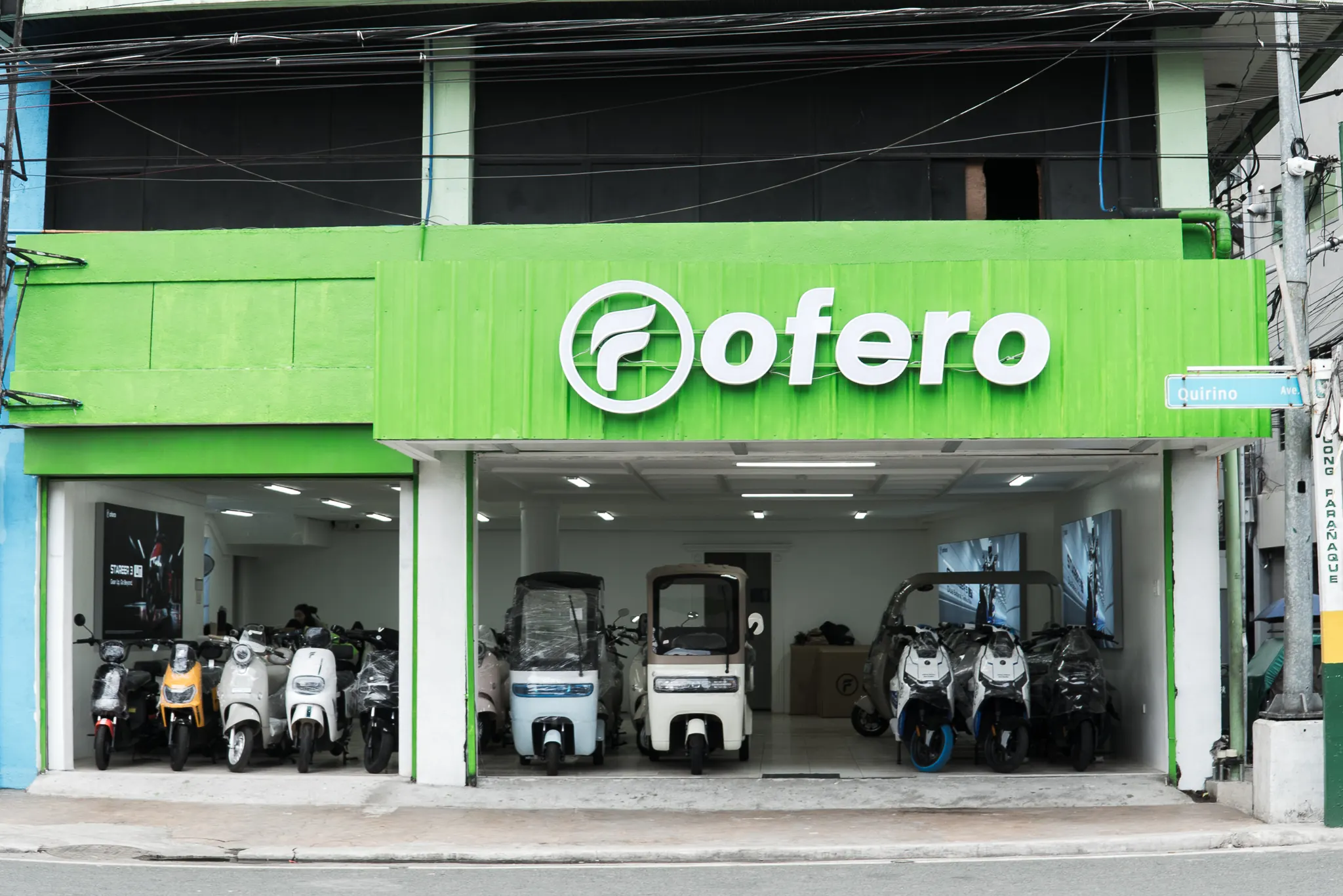 OFERO Parañaque storefront on Quirino Avenue