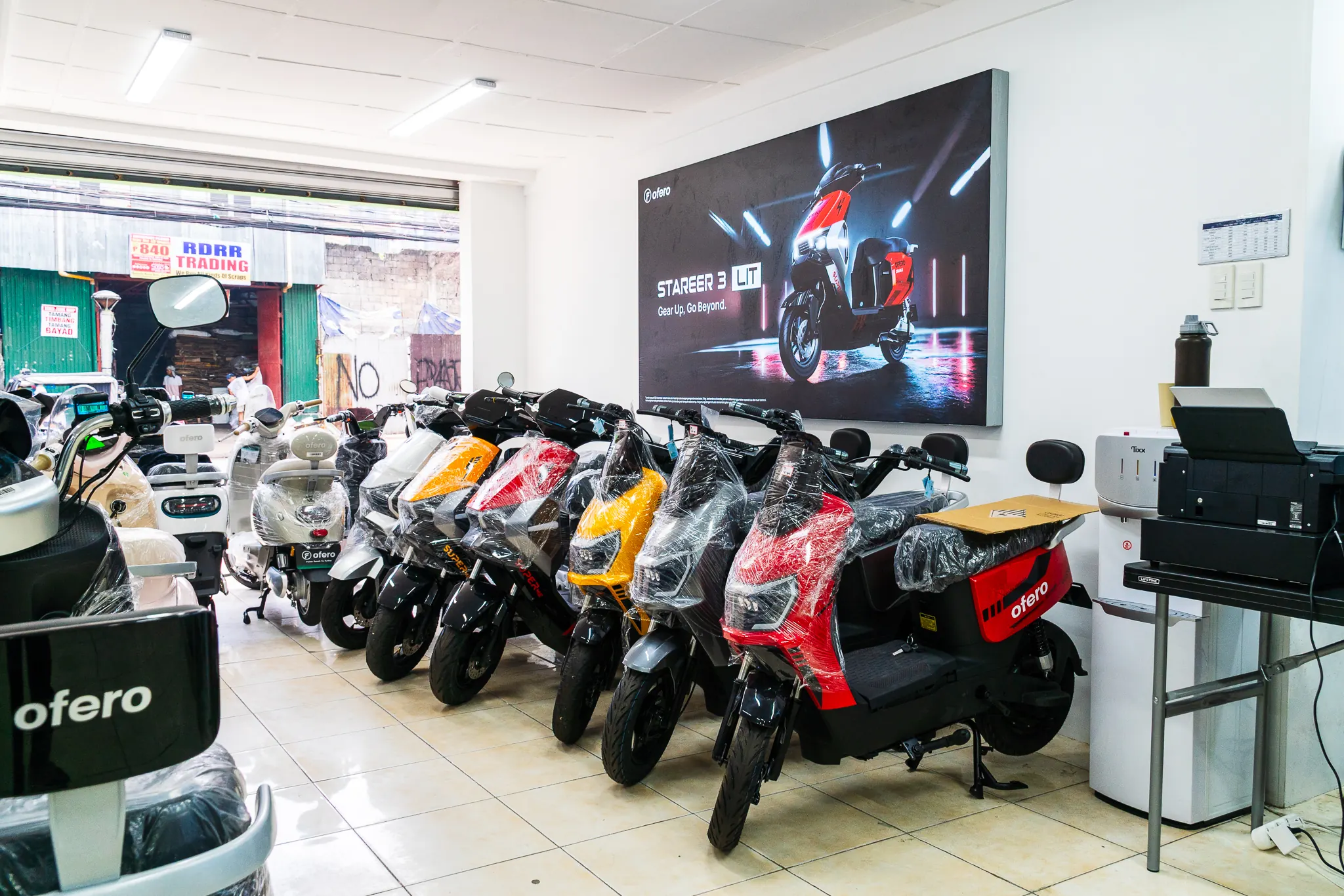 Inside the OFERO Parañaque showroom